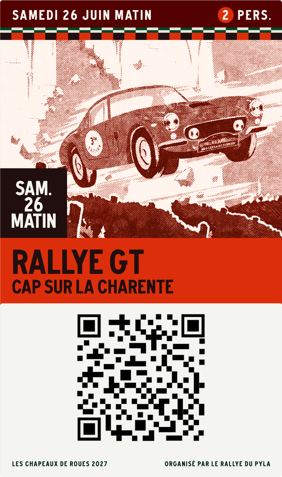 Billet Rallye GT, samedi matin – Les Chapeaux de Roues 2027